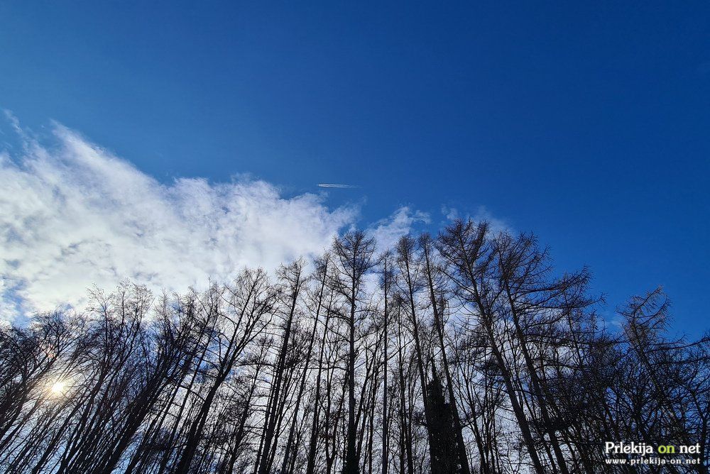 Temperature bodo za ta čas visoke