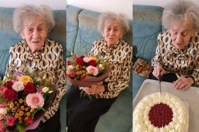 Marija Arih je praznovala 106. rojstni dan