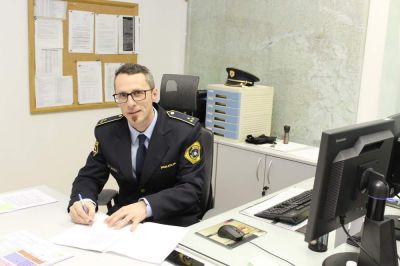 Ruške policiste od novega leta vodi novi komandir Zvonko Merc, ki je bil zadnji dve leti pomočnik komandirja PP Ormož