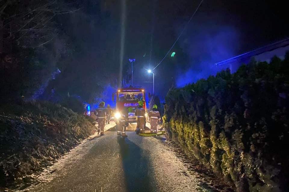 Požar so pogasili gasilci, foto: PGD Gornja Radgona