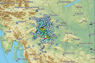 Potres je bil na Hrvaškem