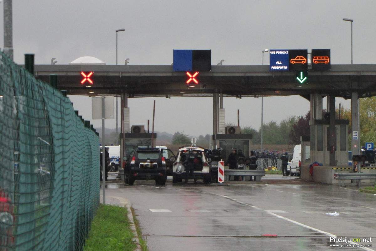 Zaostritve na meji pri vstopu v Slovenijo Zaostritve na meji pri vstopu v Slovenijo