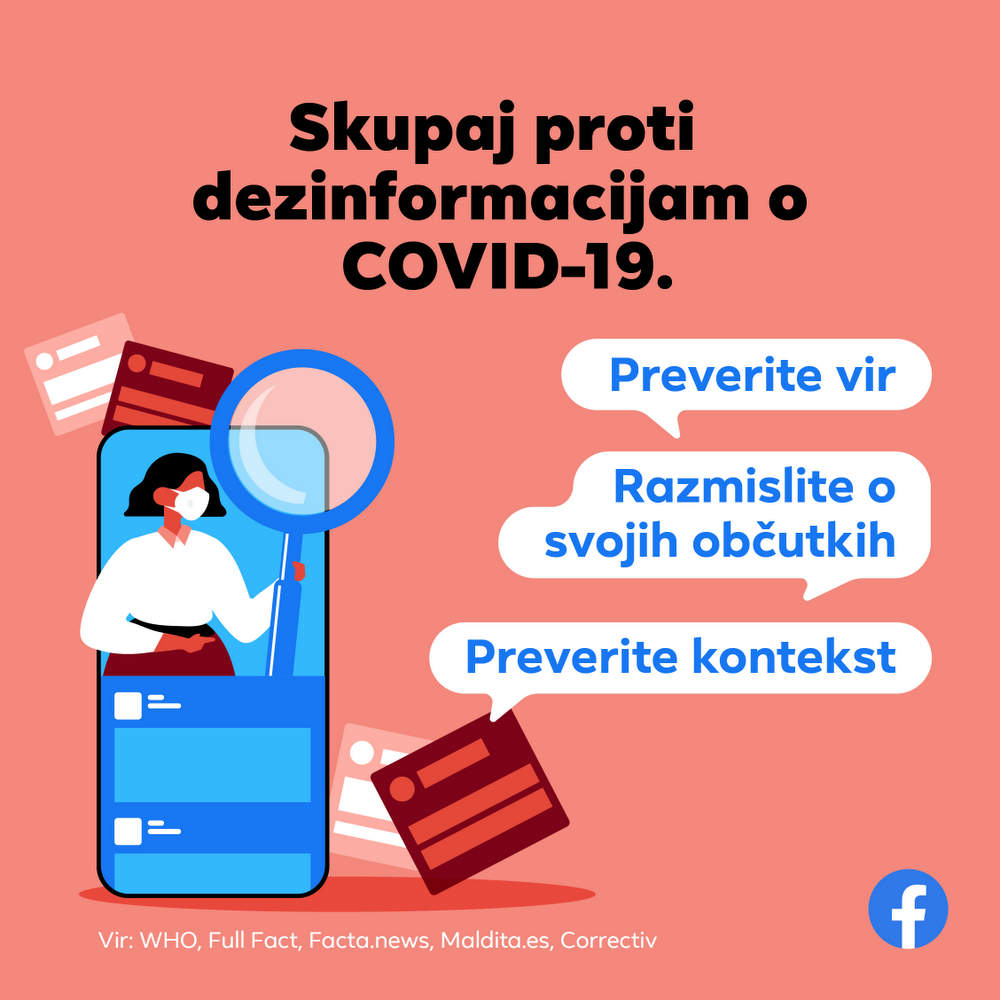 Skupaj proti napačnim informacijam o Covid-19