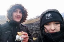Manja s fantom ob izbruhu vulkana na Islandiji