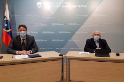 Podrobnosti kriminalistične preiskave sta predstavila Beno Meglič in Damijan Roškarič