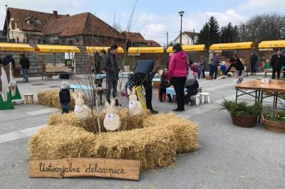 Utrinek iz Velikonočne tržnice leta 2018