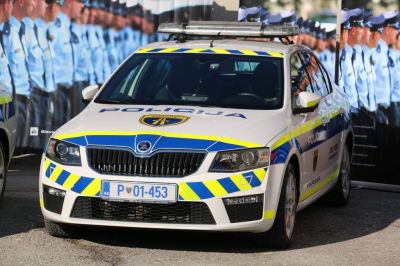 Vozilo avtocestne policije, foto: MNZ
