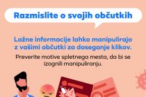 Skupaj proti napačnim informacijam o Covid-19