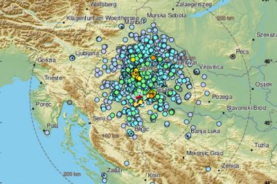 Potres je bil na Hrvaškem