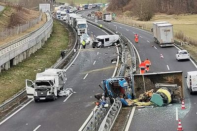 Prometna nesreča, foto PGD Gornja Radgona