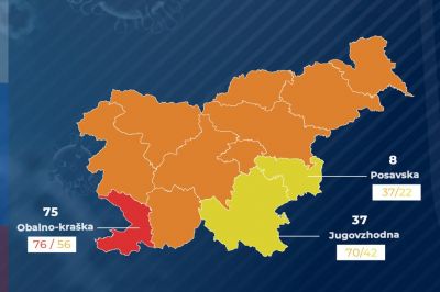 Dodatno sproščanje v rumenih regijah, podaljšanje ukrepov za oranžne in rdeče regije, foto: Vlada RS
