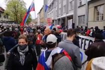 Protest v Ljubljani