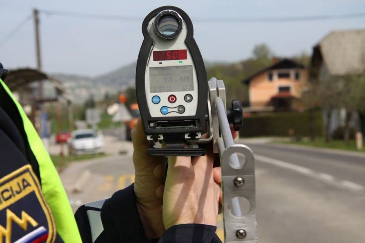 Merjenje hitrosti bo potekalo na številnih lokacijah, foto: policija