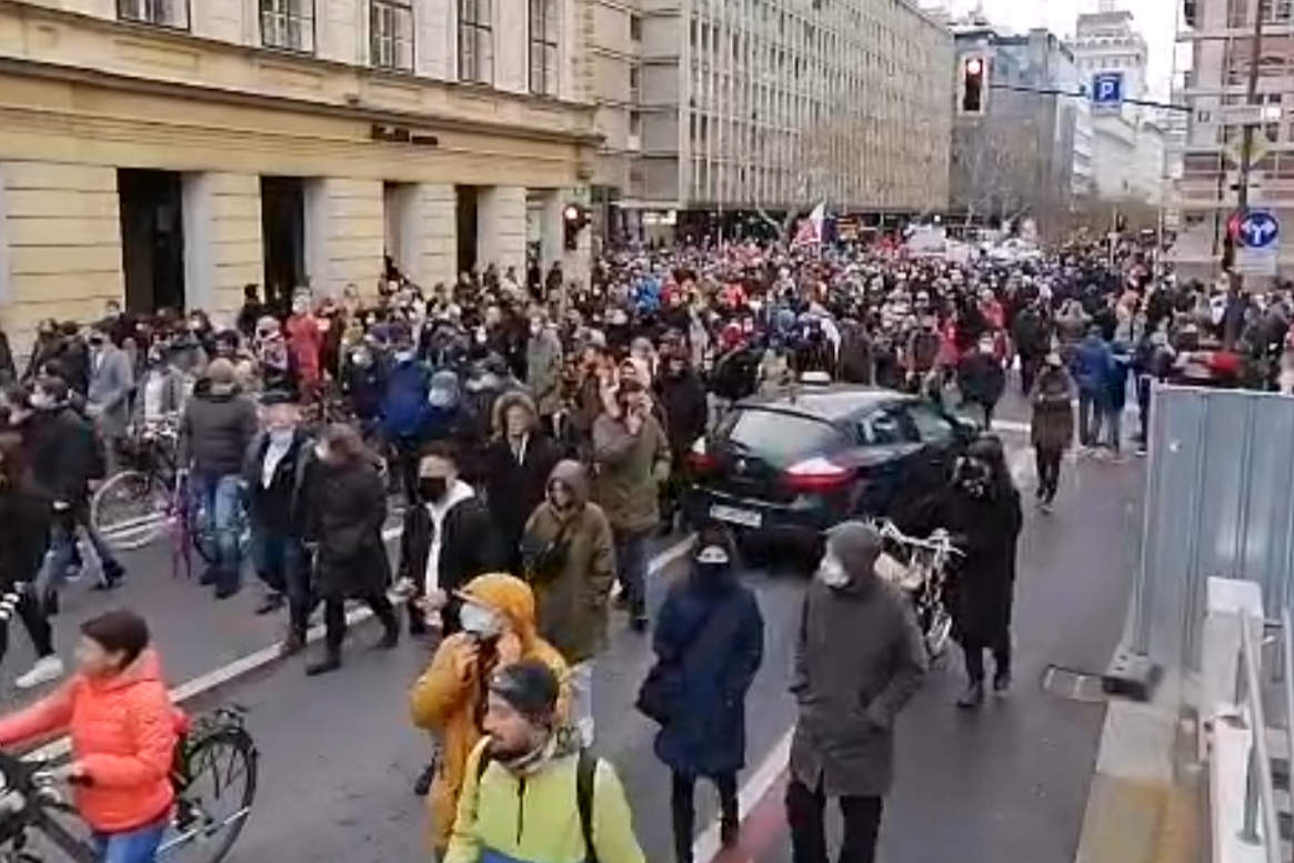 Protest v Ljubljani