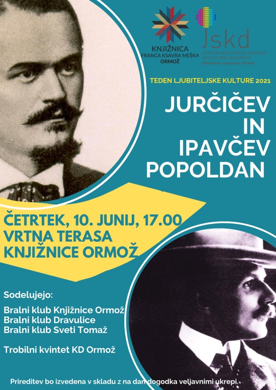 Jurčičev in Ipavčev popoldan v Knjižnici Ormož