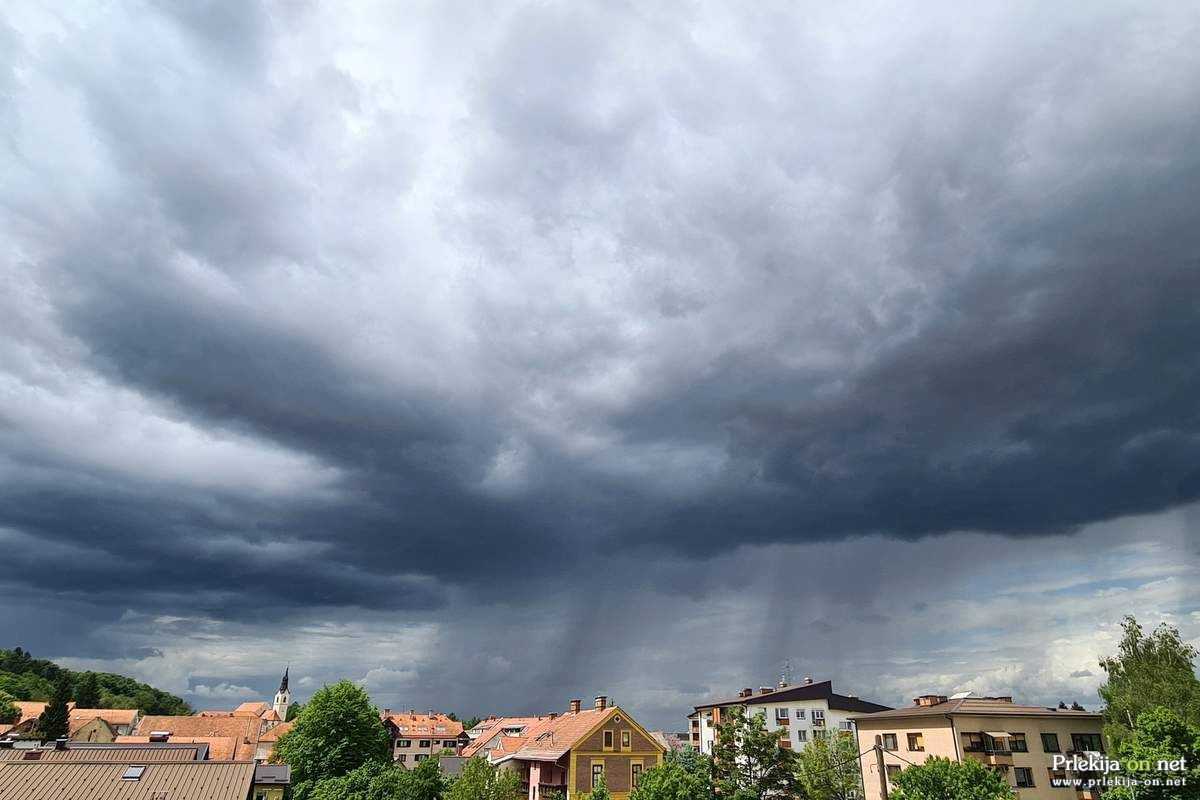 Popoldan bodo možne močnejše nevihte