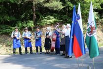 Odprtje obnovljenih cest v Gresovščaku in Slamnjaku