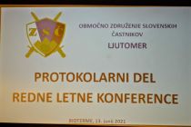 Protokolarni del redne letne konference OZSČ Ljutomer