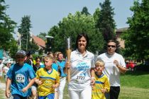 Slovenska olimpijska bakla prispela v Ljutomer