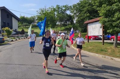 Olimpijska bakla v Občini Sveti Andraž v Slovenskih goricah