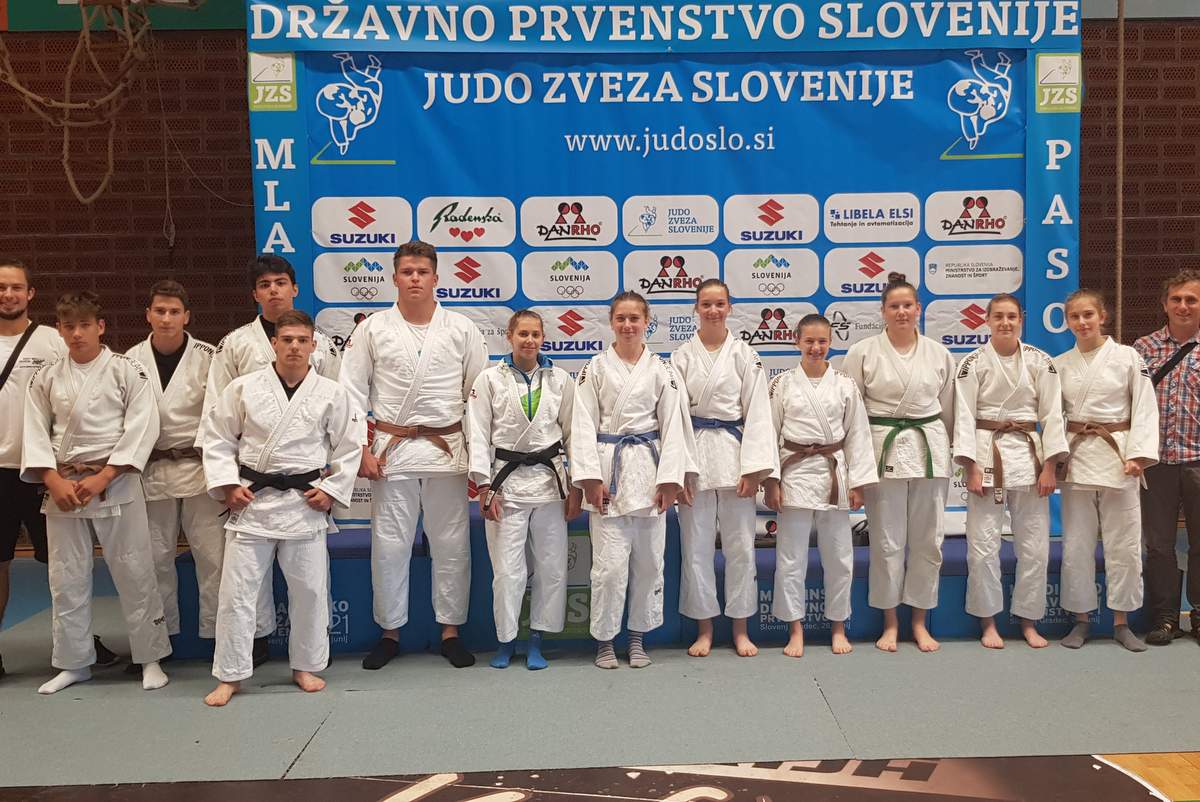Ekipa prleških judoistov