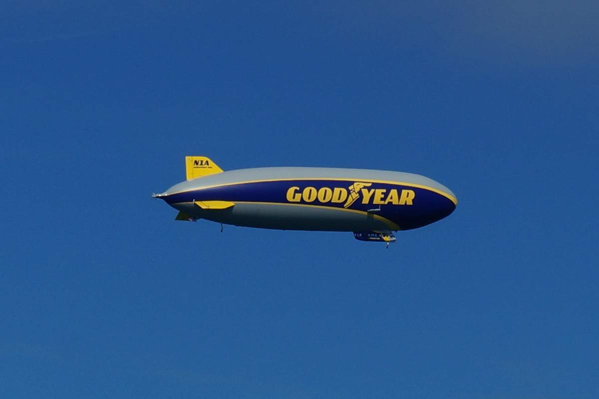 Goodyear Blimp prihaja v Slovenijo