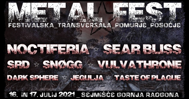 METAL FEST: FESTIVALSKA TRANSVERZALA POMURJE - POSOČJE