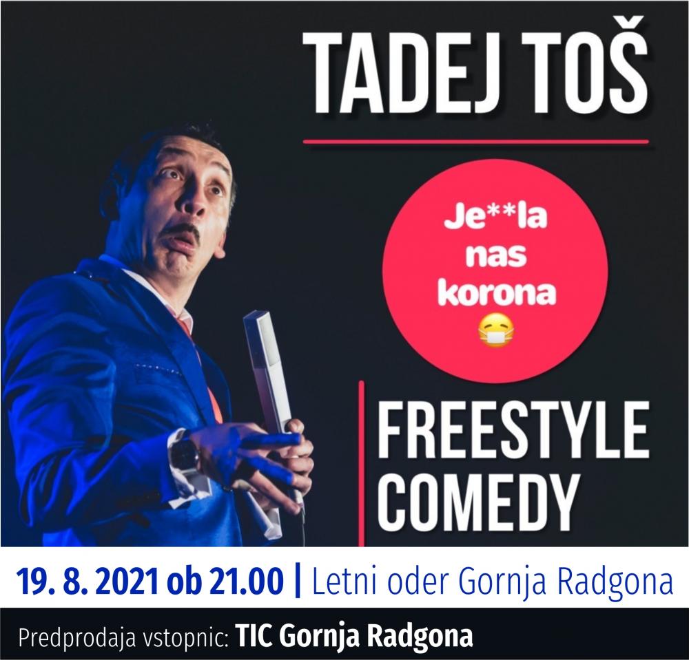 TADEJ TOŠ: Je**la nas korona