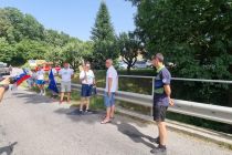 Slovenska olimpijska bakla na Razkrižju
