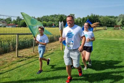 Slovenska olimpijska bakla na Razkrižju