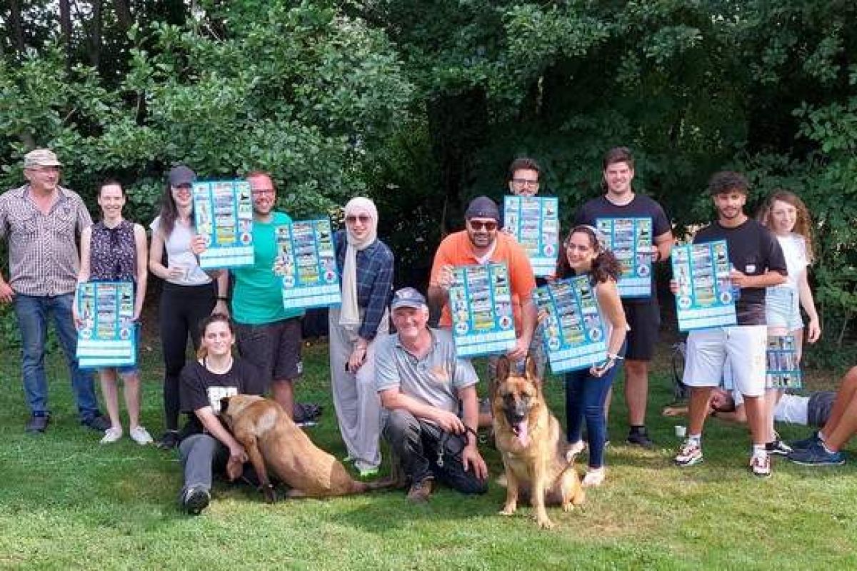 Parabéns internacional pelo 30º aniversário da Sporting Kennel Association – Goričko Rescue Dog Unit