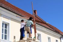 Postavljanje klopotca v Ljutomeru