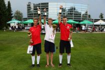 Anžej Kvas iz Sport cluba M Olimje je bil zmagovalec med mladinci