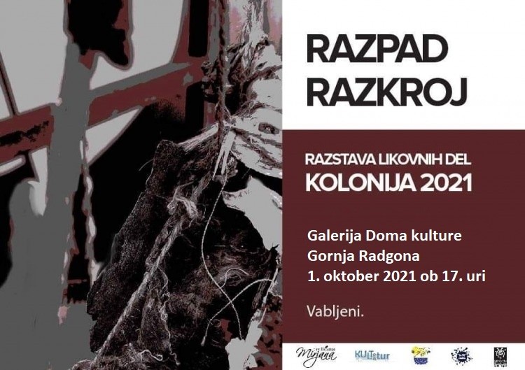 Likovna razstava RAZPAD - RAZKROJ