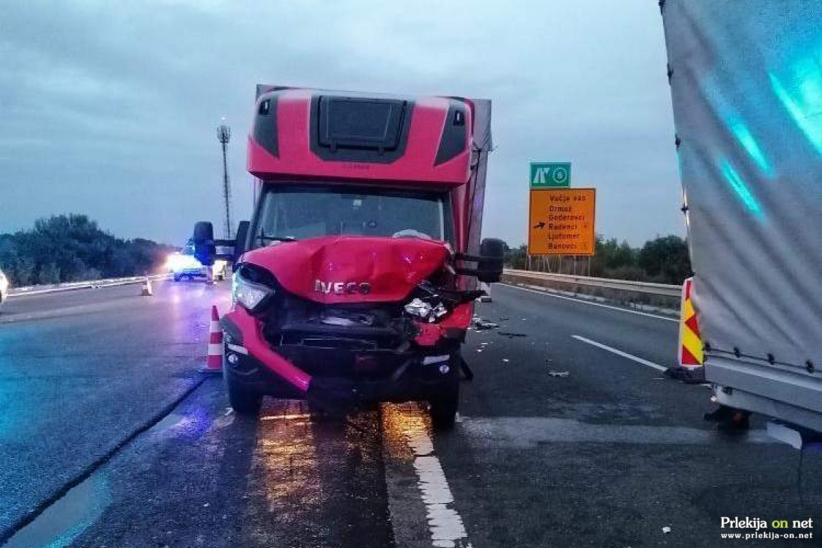Prometna nesreča na avtocesti