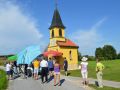 Sv. maša ob vaški kapeli v Drakovcih