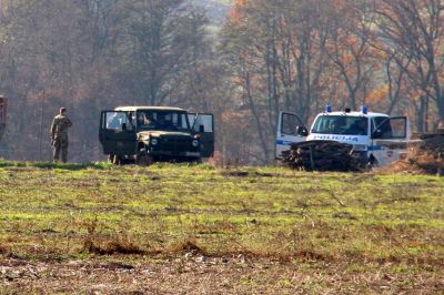 Policisti so prijeli tujce