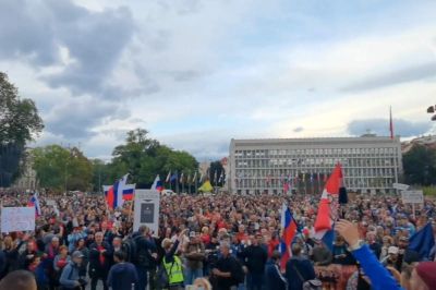 Protest v Ljubljani