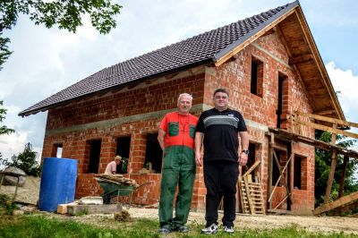 Gradnja vinogradniškega doma DV Mala Nedelja