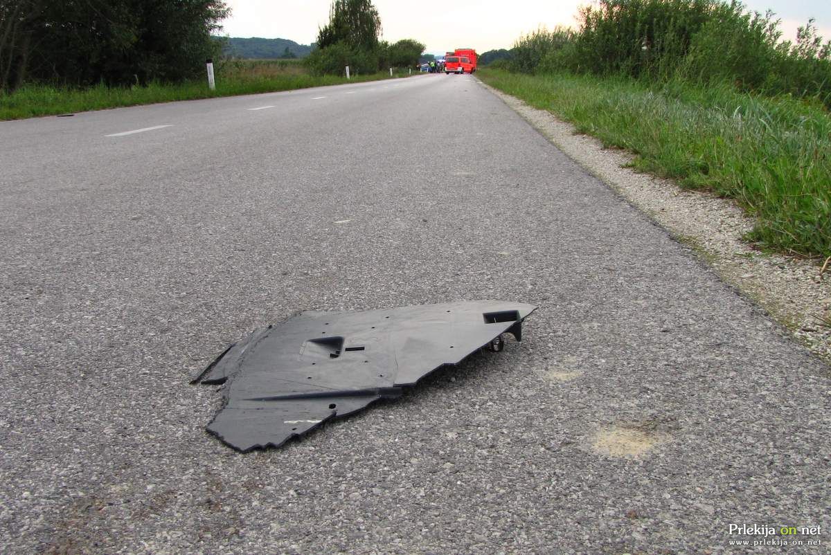 Nesreča se je zgodila na cesti Ljutomer - Cezanjevci