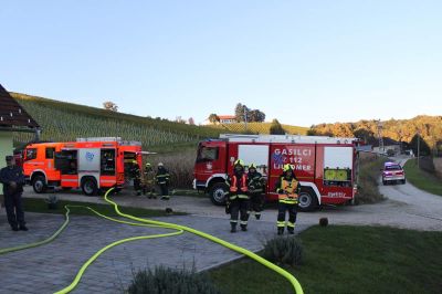 Požarna vaja v Gresovščaku