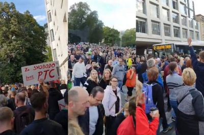 Protesti v Ljubljani