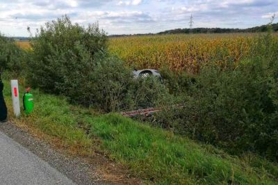 Prometna nesreča na cesti Ljutomer - Cezanjevci