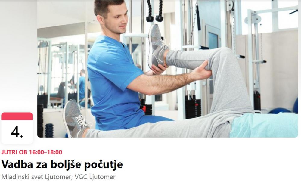 Vadba za boljše počutje