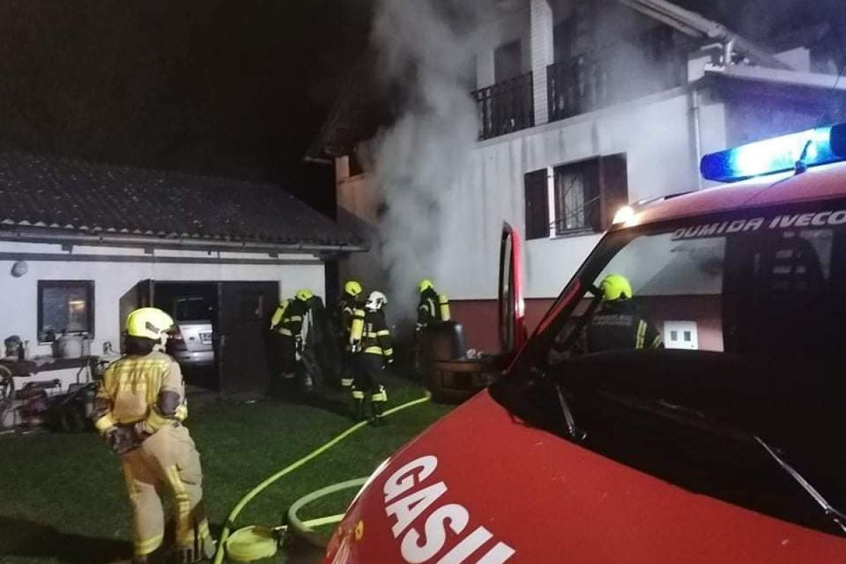 Požar so pogasili gasilci PGD Razkrižje in Ljutomer