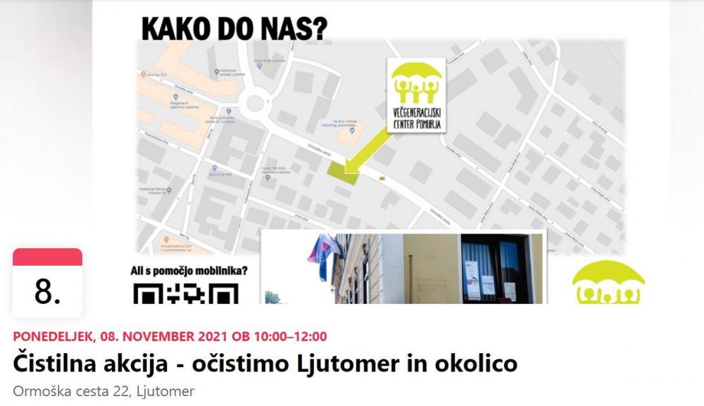 Čistilna akcija - očistimo Ljutomer in okolico