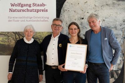 Dorette Staab, Samo Tuš, Andreja Slameršek in Ulrich Eichelmann, foto: Tatjana Simeth