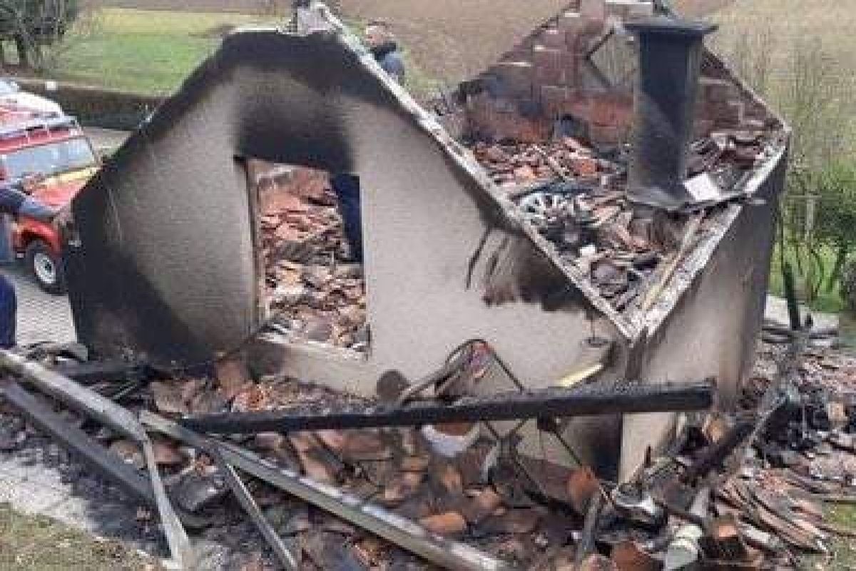 Ostrešje je pogorelo Ostrešje je pogorelo