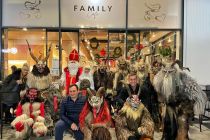 Krampusi in parklji na obisku