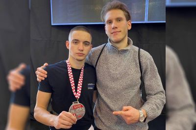 Niklas Tamše je osvojil drugo mesto